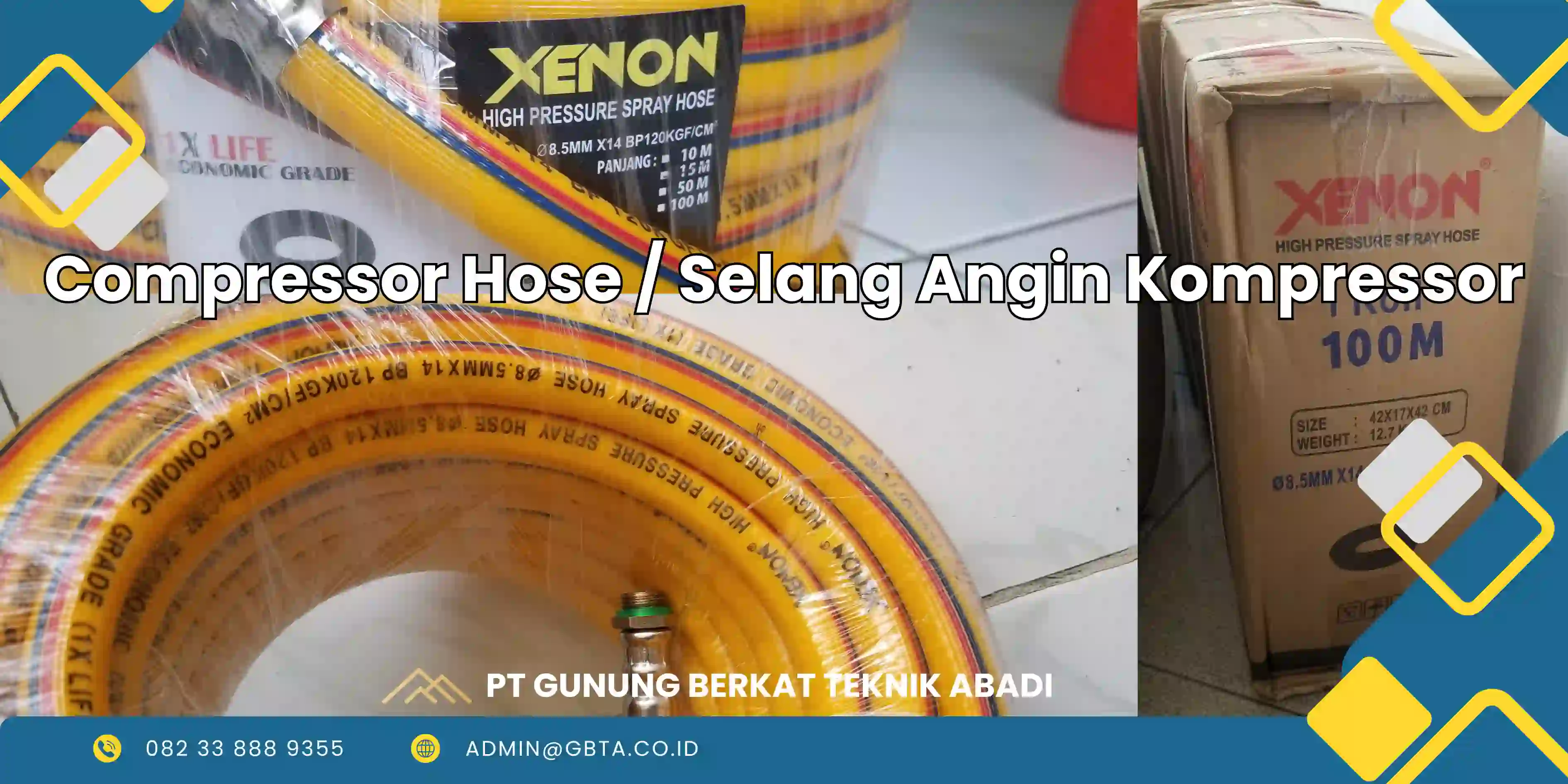 Compressor Hose / Compressor PVC Hose / Selang Angin Kompressor