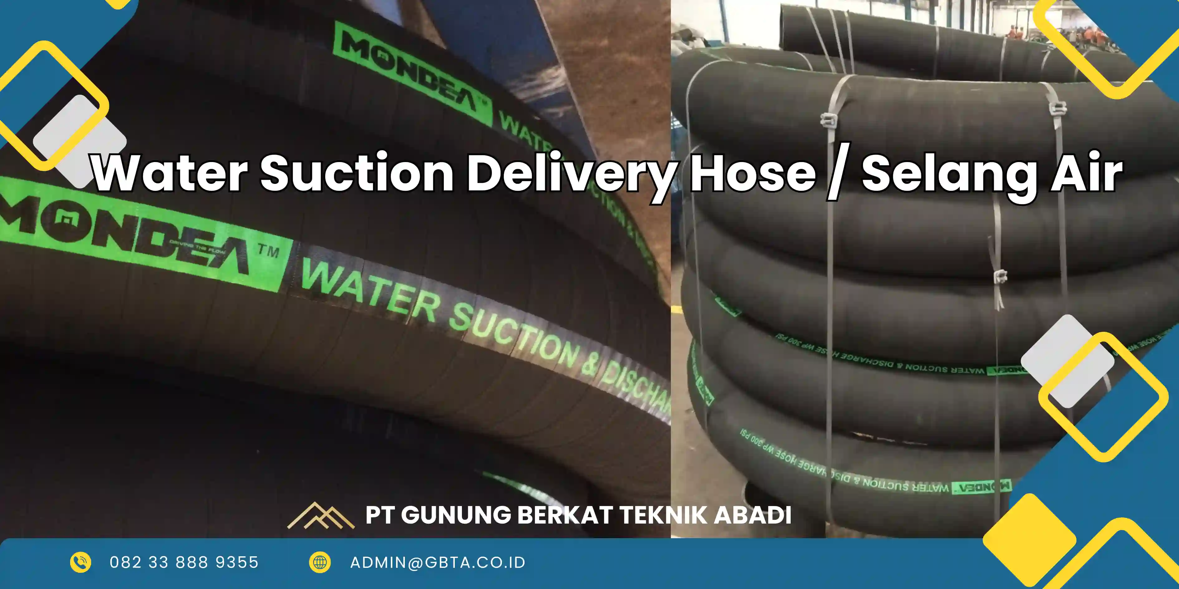 Water Suction Delivery Hose / Selang Air