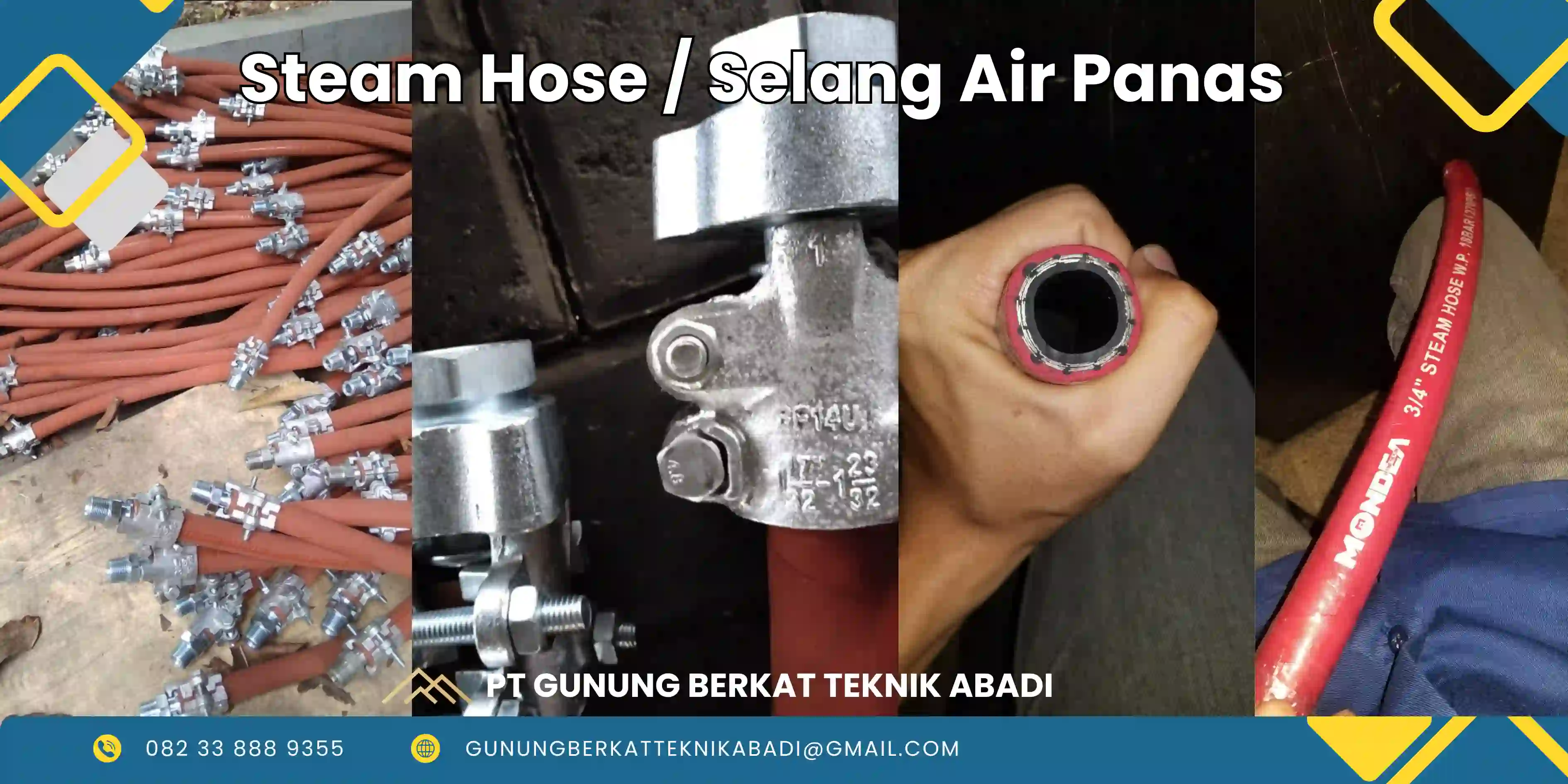 Steam Hose / Selang Steam