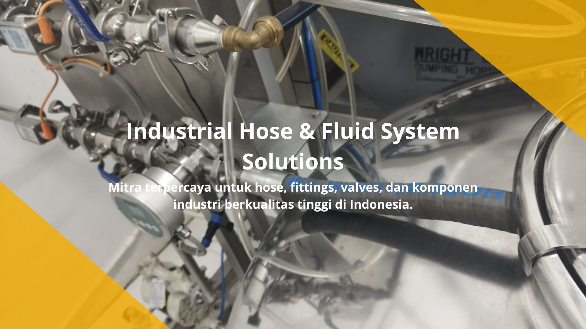 supplier industrial hose, fittings, dan valve terpercaya-GBTA